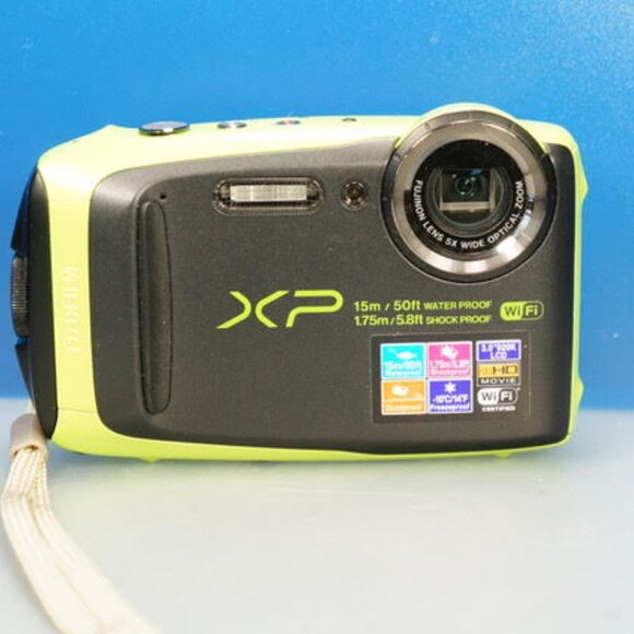 FUJIFILM Finepix XP90 Digital Camera 16M I.O.S. 28MM X5 Waterproof with Box - Picture 4 of 4